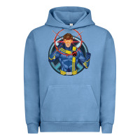 Pigment Pebble Blue cyclops 2 Urban Hoodie - linhVisuals
