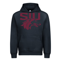 Navy southern illinois salukis Urban Hoodie - linhVisuals