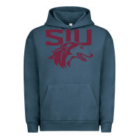 Pigment Midnight Navy southern illinois salukis Urban Hoodie - linhVisuals