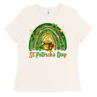 Bone St. Patrick's Day rainbow Ladies Tee - HowdyJamesFarm