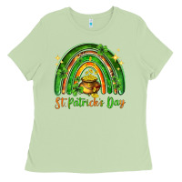 Matcha St. Patrick's Day rainbow Ladies Tee - HowdyJamesFarm