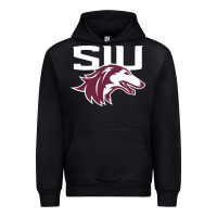 Black southern illinois salukis Urban Hoodie - linhVisuals