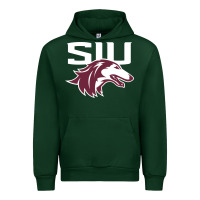 Forest Green southern illinois salukis Urban Hoodie - linhVisuals