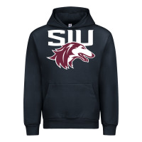 Navy southern illinois salukis Urban Hoodie - linhVisuals