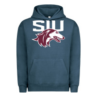 Pigment Midnight Navy southern illinois salukis Urban Hoodie - linhVisuals