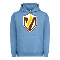 Pigment Pebble Blue valparaiso beacons Urban Hoodie - linhVisuals