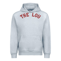 Heather Grey the lou retro louis fan tribute  loui cardinal Urban Hoodie - linhVisuals