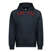 Navy the lou retro louis fan tribute  loui cardinal Urban Hoodie - linhVisuals