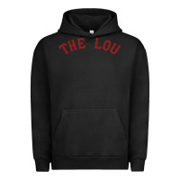 Pigment Black the lou retro louis fan tribute  loui cardinal Urban Hoodie - linhVisuals