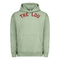 Pigment Oil Green the lou retro louis fan tribute  loui cardinal Urban Hoodie - linhVisuals