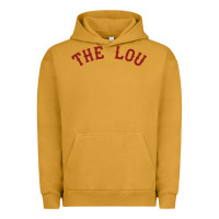 Pigment Peanut Butter the lou retro louis fan tribute  loui cardinal Urban Hoodie - linhVisuals