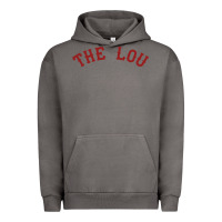 Pigment Tornado the lou retro louis fan tribute  loui cardinal Urban Hoodie - linhVisuals