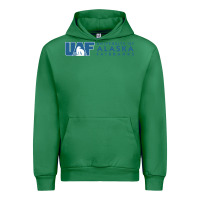 Emerald University of Alaska Fairbanks Urban Hoodie - linhVisuals