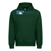 Forest Green University of Alaska Fairbanks Urban Hoodie - linhVisuals