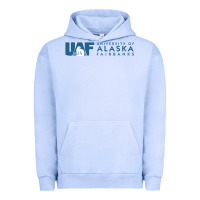 Pigment Grape Ice University of Alaska Fairbanks Urban Hoodie - linhVisuals
