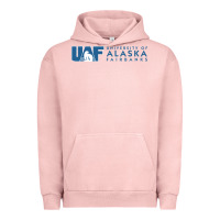 Pigment Salmon University of Alaska Fairbanks Urban Hoodie - linhVisuals