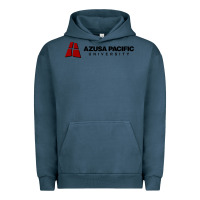 Pigment Midnight Navy Azusa Pacific University Urban Hoodie - linhVisuals