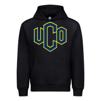 Black University of Central Oklahoma Urban Hoodie - linhVisuals