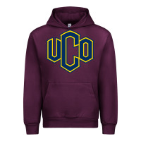 Mauve Wine University of Central Oklahoma Urban Hoodie - linhVisuals