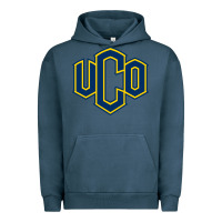 Pigment Midnight Navy University of Central Oklahoma Urban Hoodie - linhVisuals