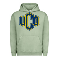 Pigment Oil Green University of Central Oklahoma Urban Hoodie - linhVisuals
