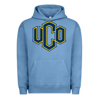 Pigment Pebble Blue University of Central Oklahoma Urban Hoodie - linhVisuals