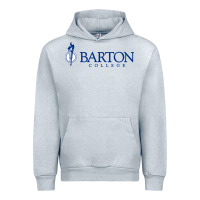 Heather Grey Barton College Urban Hoodie - linhVisuals