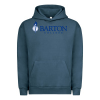 Pigment Midnight Navy Barton College Urban Hoodie - linhVisuals