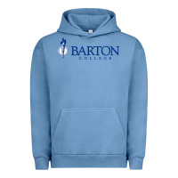 Pigment Pebble Blue Barton College Urban Hoodie - linhVisuals