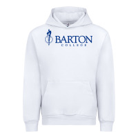 White Barton College Urban Hoodie - linhVisuals
