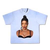 Grape Ice black woman Urban Heavy Tee - FaDigitalArtStudio