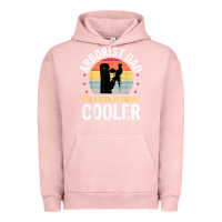 Pigment Salmon arborist dad tree climber logger woodworker chainsaw mens t shirt Urban Hoodie - linhVisuals