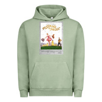 Pigment Oil Green the sound of music Urban Hoodie - linhVisuals