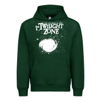Forest Green twilight zone vintage faded style design Urban Hoodie - linhVisuals