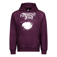 Mauve Wine twilight zone vintage faded style design Urban Hoodie - linhVisuals