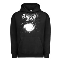 Pigment Black twilight zone vintage faded style design Urban Hoodie - linhVisuals