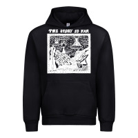Black the story   the story so far Urban Hoodie - linhVisuals