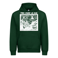 Forest Green the story   the story so far Urban Hoodie - linhVisuals