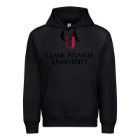 Black Clark Atlanta University Urban Hoodie - linhVisuals