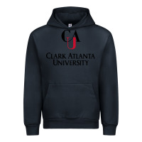 Navy Clark Atlanta University Urban Hoodie - linhVisuals