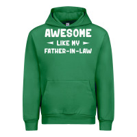 Emerald awesome like my father in law funny fathers day gift men wom t shirt Urban Hoodie - linhVisuals