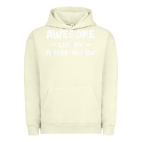 Pigment Pistachio awesome like my father in law funny fathers day gift men wom t shirt Urban Hoodie - linhVisuals