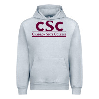 Heather Grey Chadron State College Urban Hoodie - linhVisuals