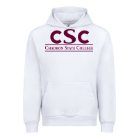 White Chadron State College Urban Hoodie - linhVisuals