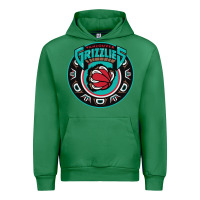 Emerald vancouver grizzlie retro Urban Hoodie - linhVisuals