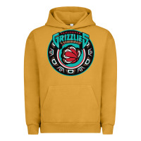 Pigment Peanut Butter vancouver grizzlie retro Urban Hoodie - linhVisuals