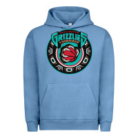 Pigment Pebble Blue vancouver grizzlie retro Urban Hoodie - linhVisuals