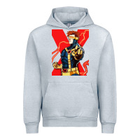 Heather Grey cyclops 4 Urban Hoodie - linhVisuals