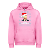 Fuchsia Pink vladimir putin merry christmas Urban Hoodie - linhVisuals