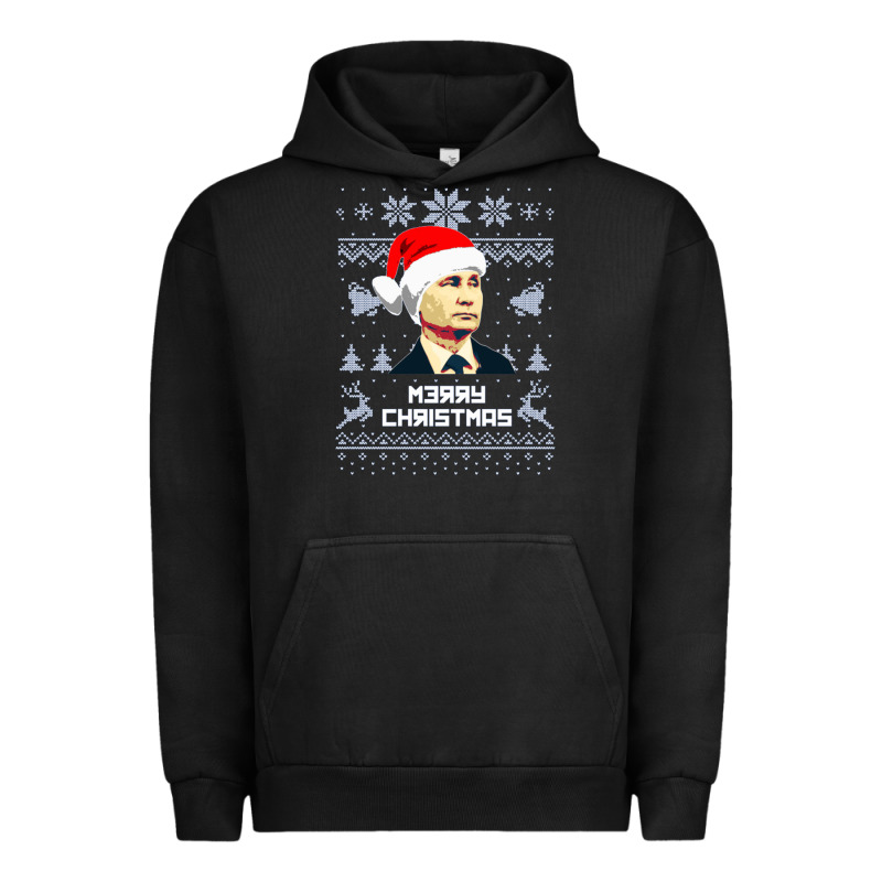 Vladimir Putin Merry Christmas Urban Hoodie by linhVisuals | Teevron